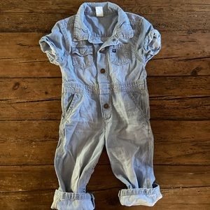 Vintage Oshkosh B’gosh Railroad Striped Jumper (24 mons)